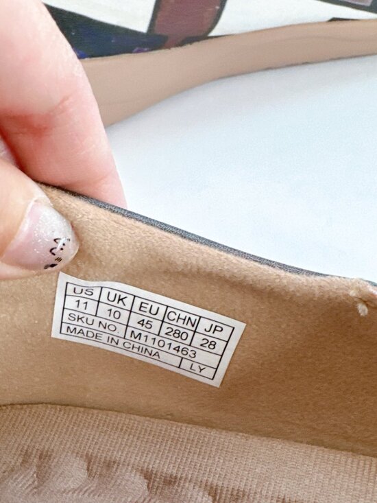 Men’s Size 11 NWT UIN Combination Art Travel Shoes Abstract Slip-On Casual Flats main image 7